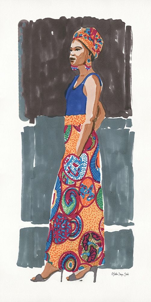 Jacqueline art print by Stellar Design Studio for $57.95 CAD