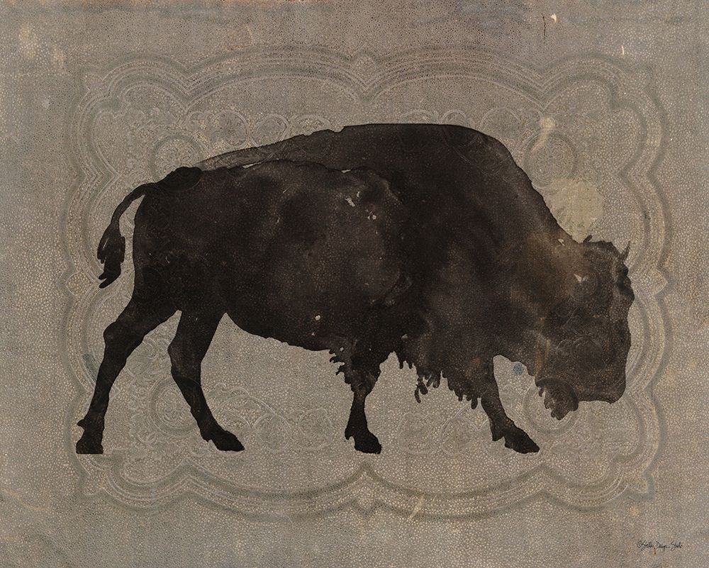 Buffalo Impression 1 art print by Stellar Design Studio for $57.95 CAD