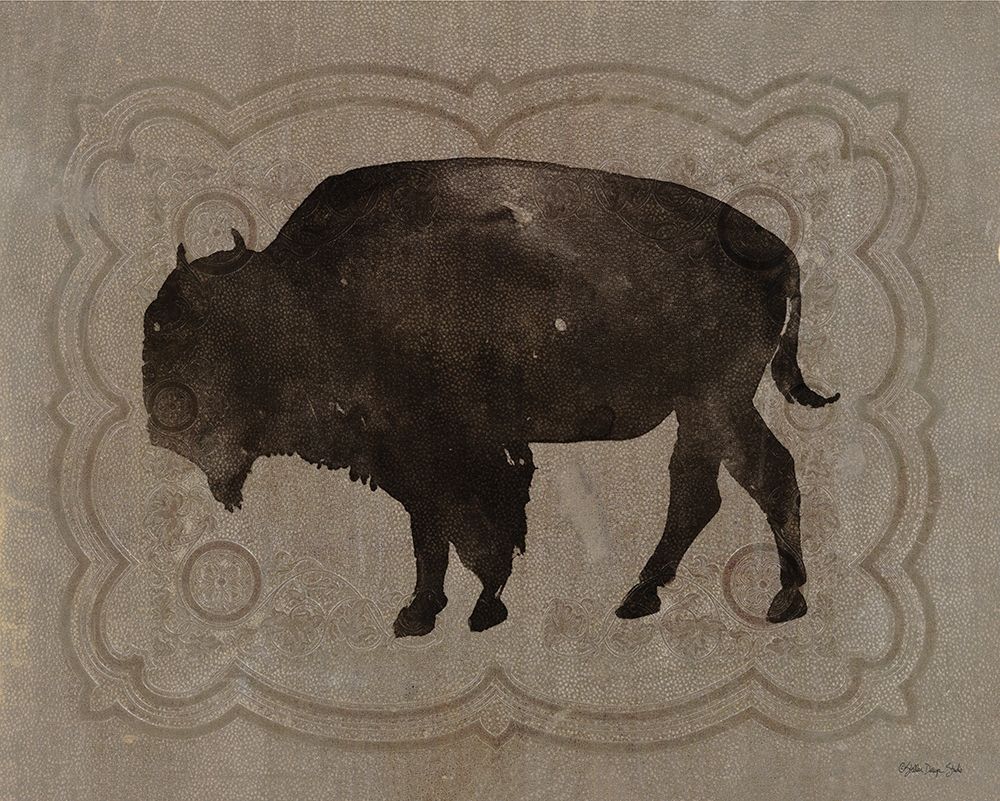 Buffalo Impression 2 art print by Stellar Design Studio for $57.95 CAD