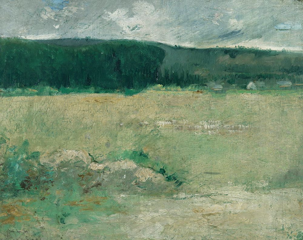 Green Landscape art print by Stellar Design Studio for $57.95 CAD