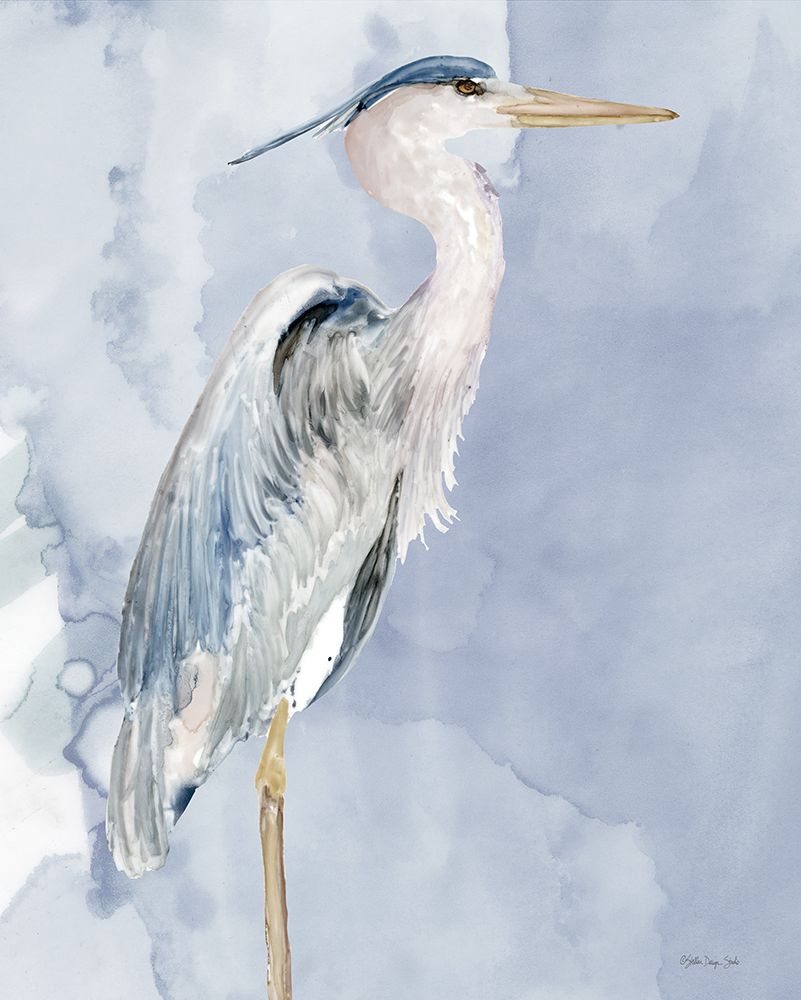Heron 3 art print by Stellar Design Studio for $57.95 CAD