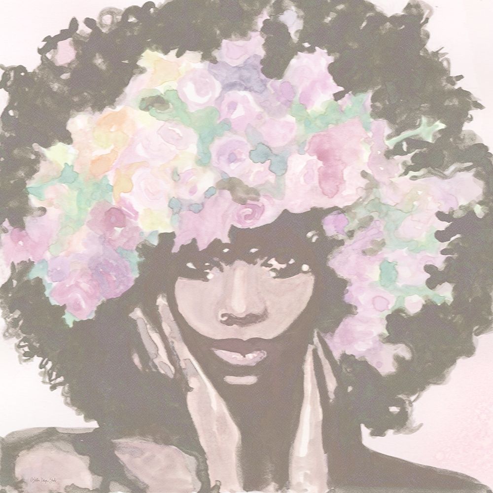 Floral Crown 1 art print by Stellar Design Studio for $57.95 CAD