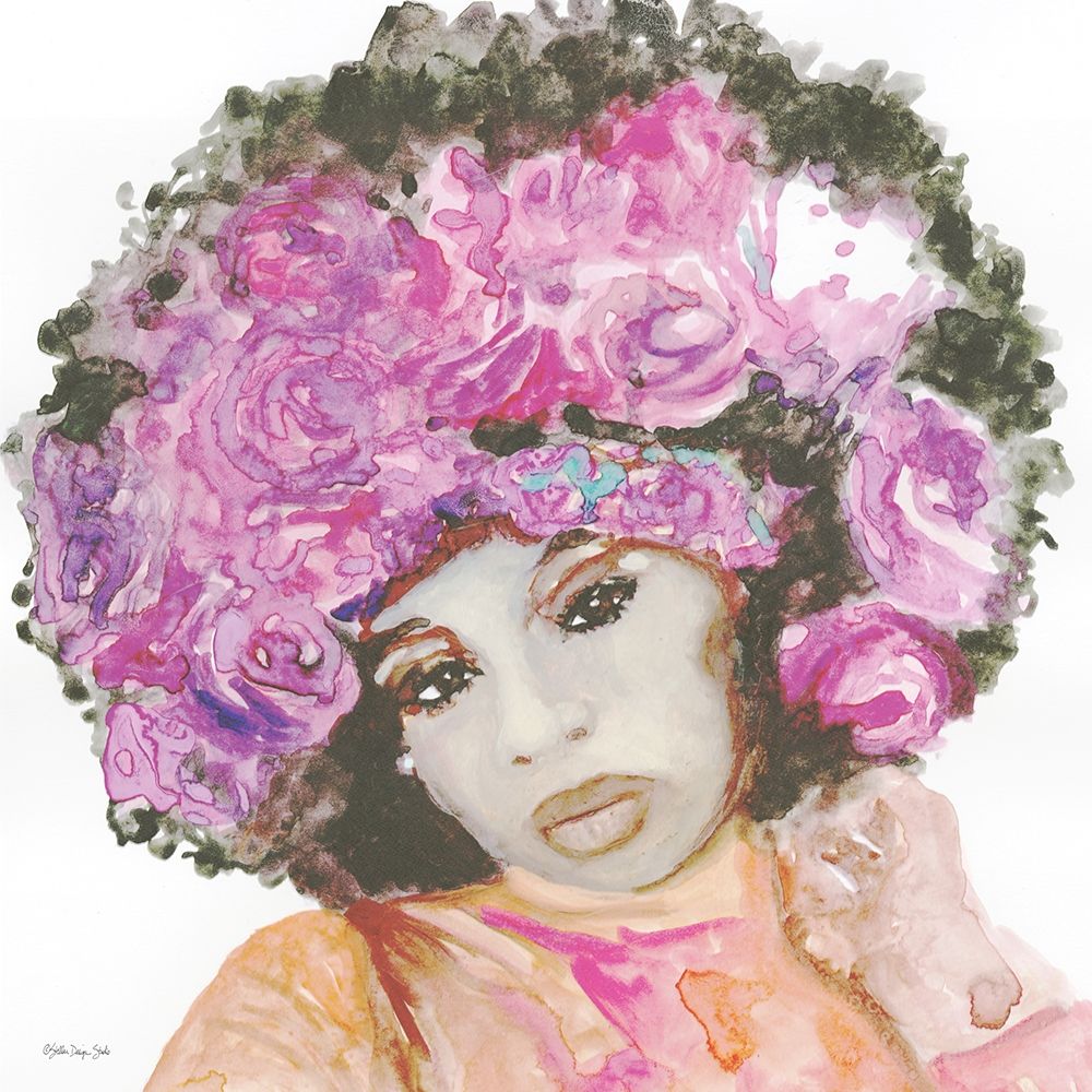 Floral Crown 3 art print by Stellar Design Studio for $57.95 CAD
