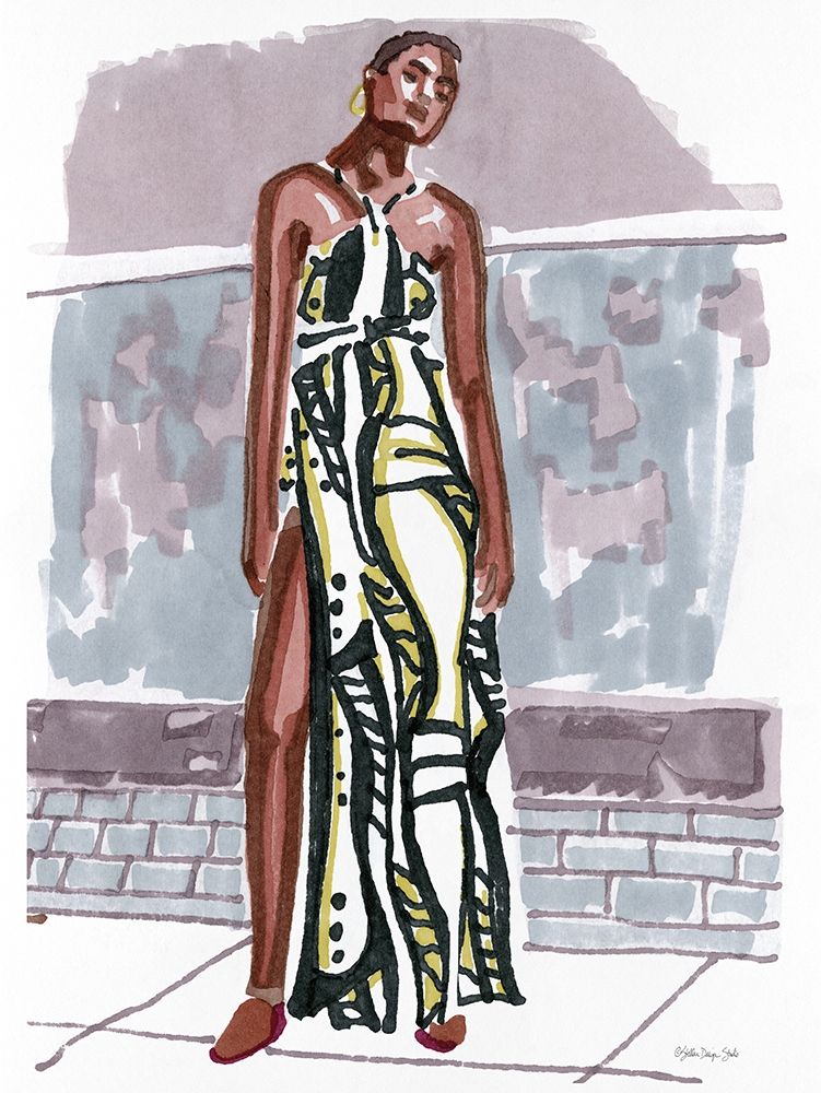 Fashion in the City 1 art print by Stellar Design Studio for $57.95 CAD