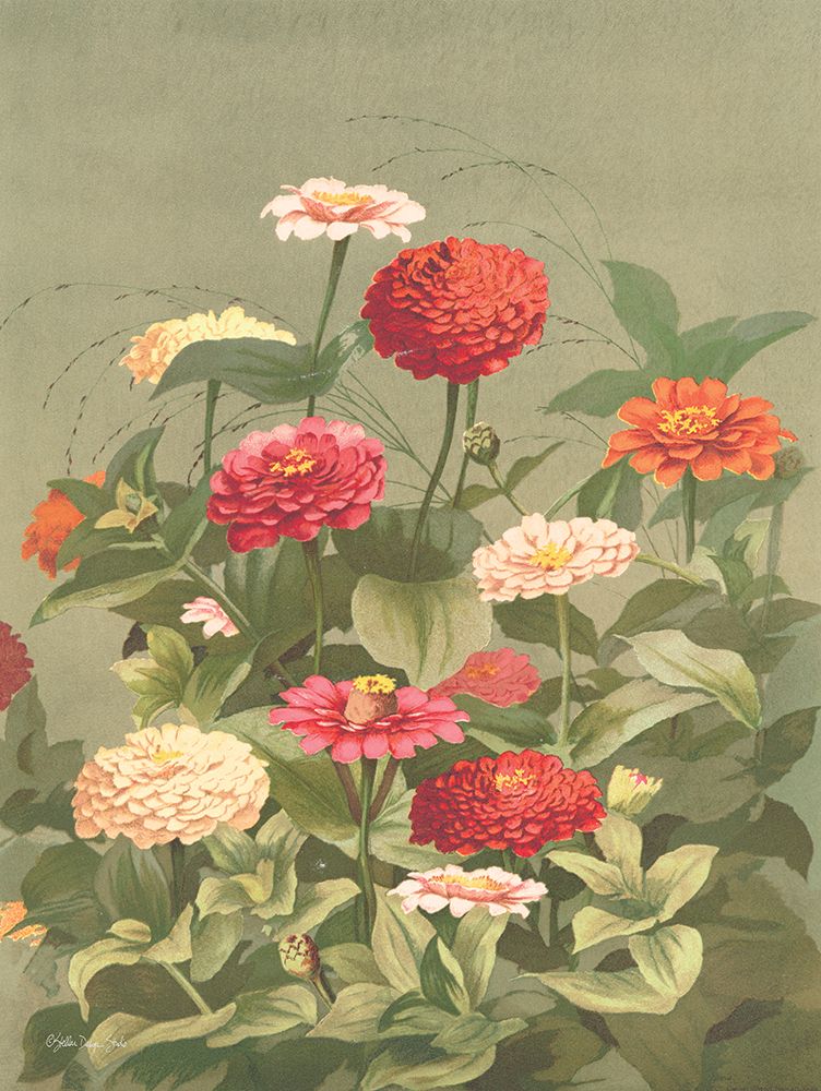 Antique Botanical Collection 1 art print by Stellar Design Studio for $57.95 CAD