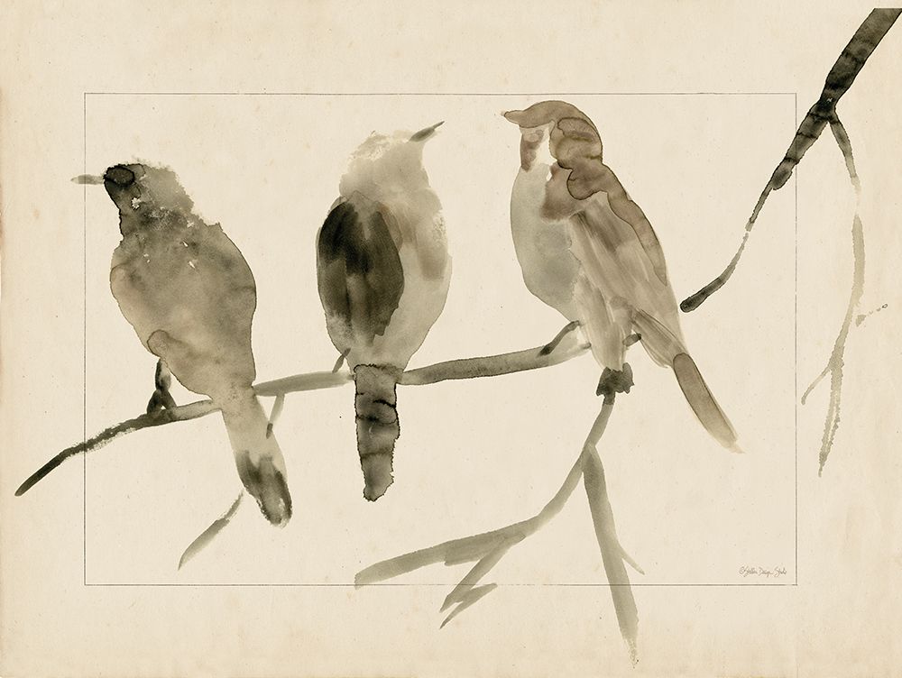 Song Birds art print by Stellar Design Studio for $57.95 CAD