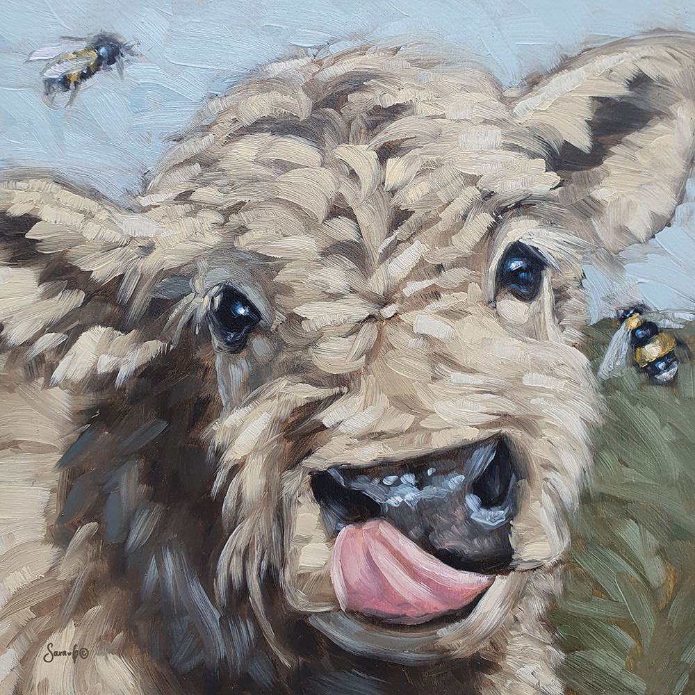 Making Friends art print by Sara G. Designs for $57.95 CAD