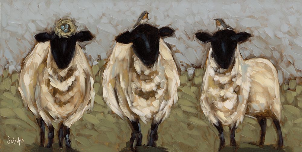 Unlikely Friends art print by Sara G. Designs for $57.95 CAD