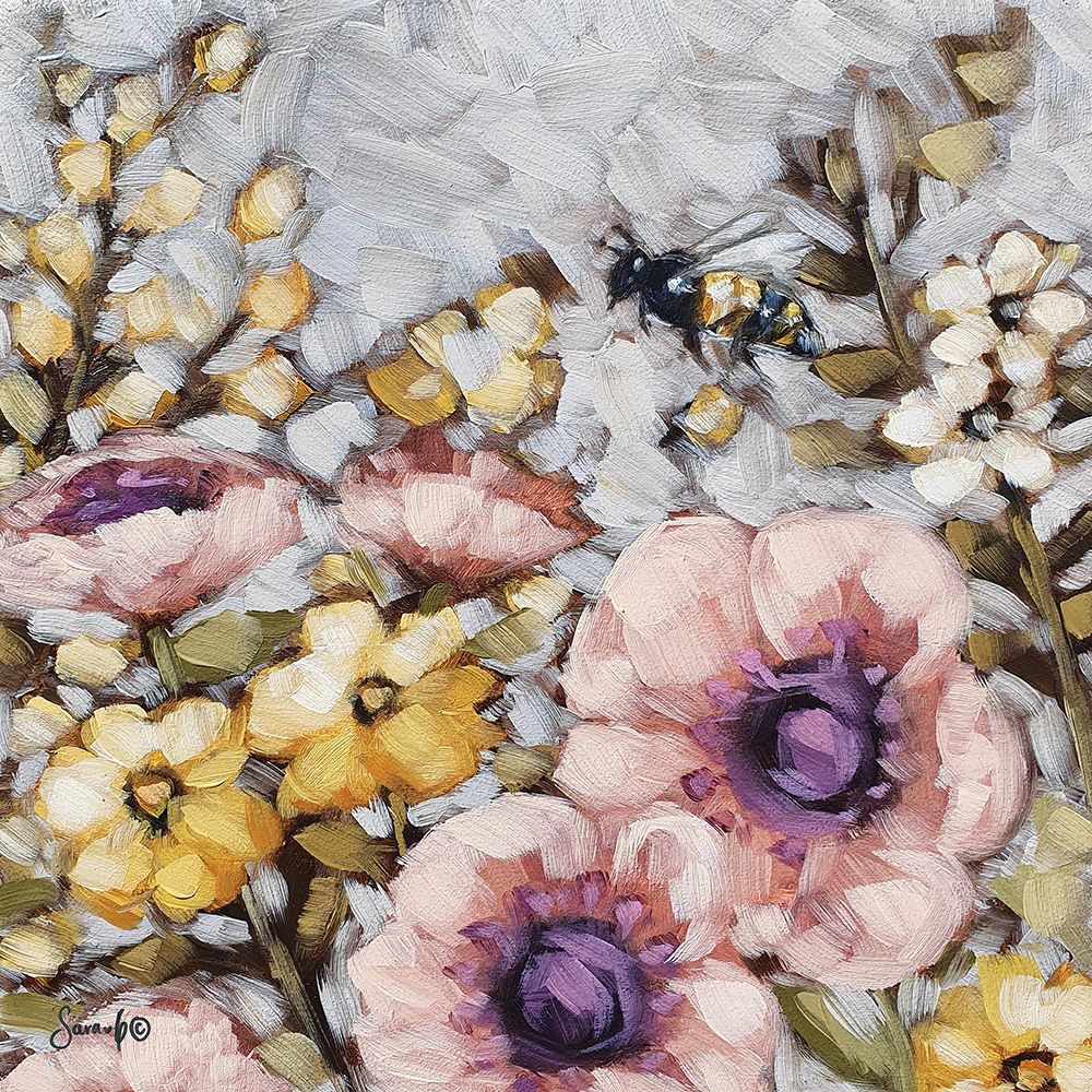 Luscious Spring 1 art print by Sara G. Designs for $57.95 CAD