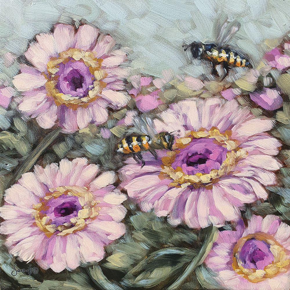 Luscious Spring 2 art print by Sara G. Designs for $57.95 CAD
