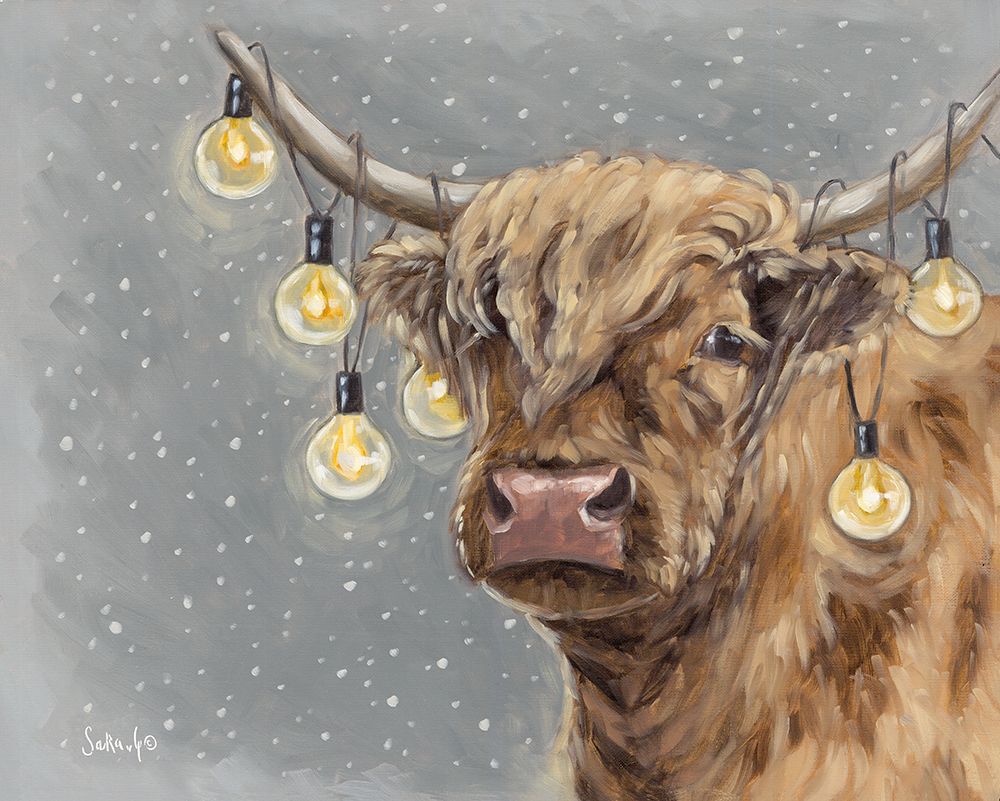 Bright for the Holidays art print by Sara G. Designs for $57.95 CAD