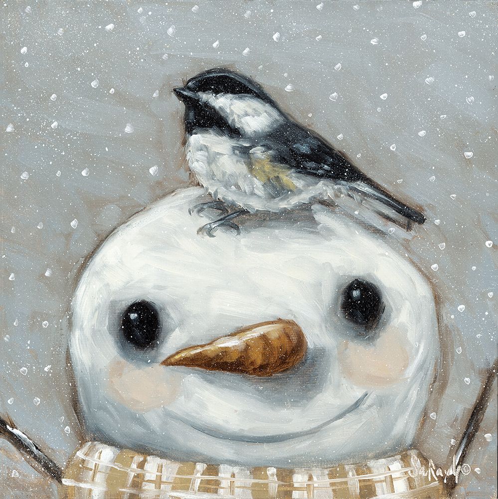 The Cute Little Visitor I art print by Sara G. Designs for $57.95 CAD