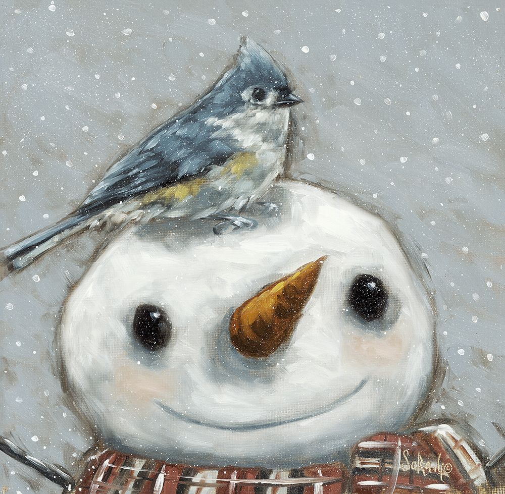 The Cute Little Visitor II art print by Sara G. Designs for $57.95 CAD