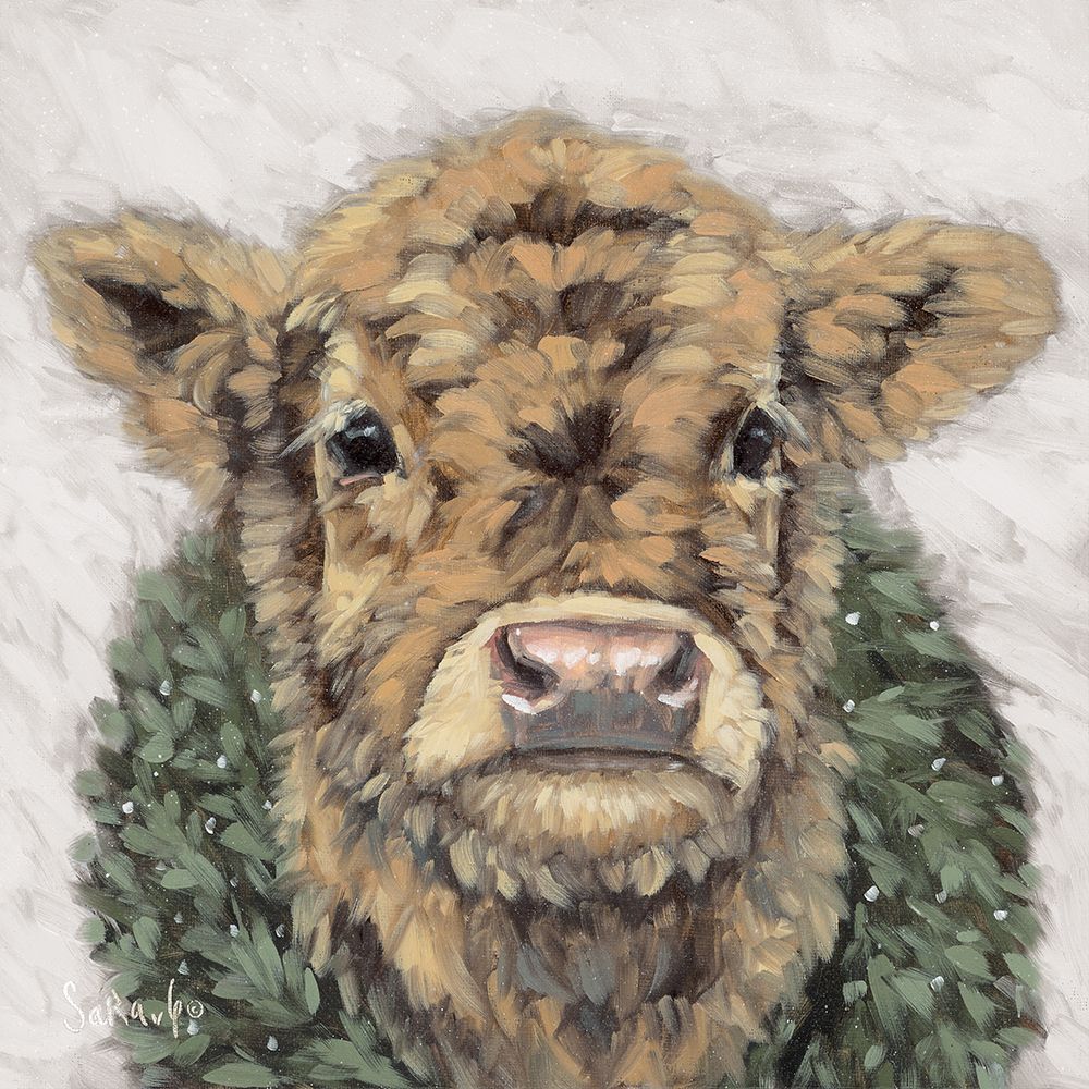 Hank the Highland art print by Sara G. Designs for $57.95 CAD
