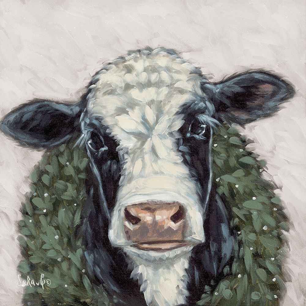 Daisy the Cow art print by Sara G. Designs for $57.95 CAD