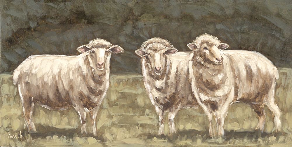 Pastoral Gathering art print by Sara G. Designs for $57.95 CAD