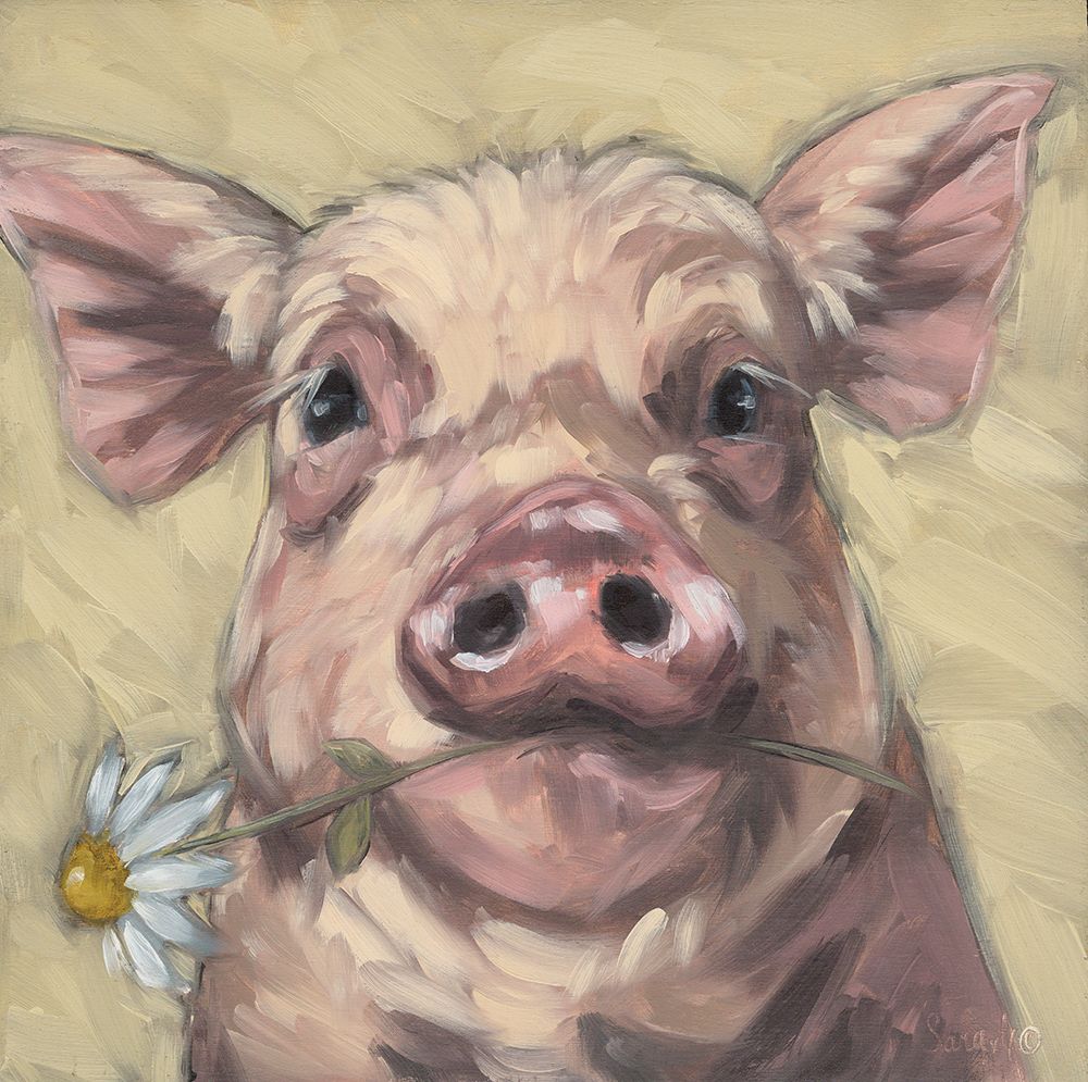 Blossom Babe 1 art print by Sara G. Designs for $57.95 CAD
