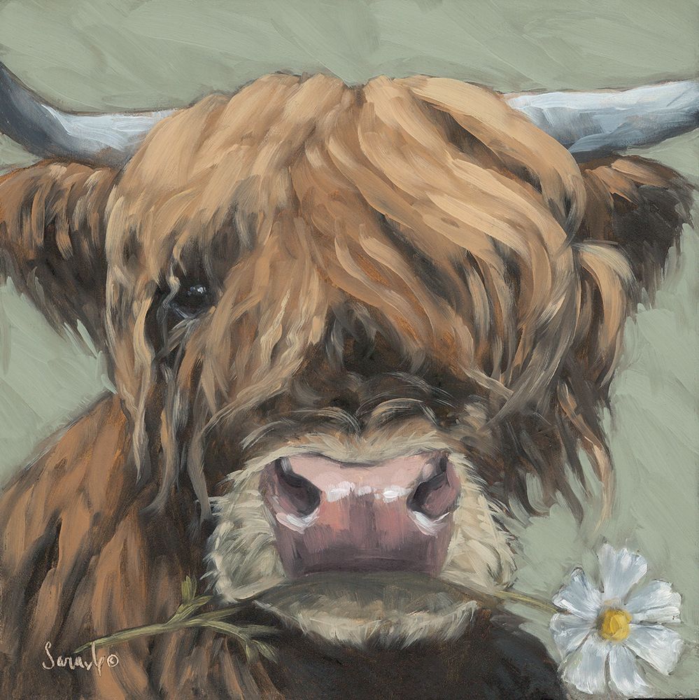 Blossom Babe 2 art print by Sara G. Designs for $57.95 CAD
