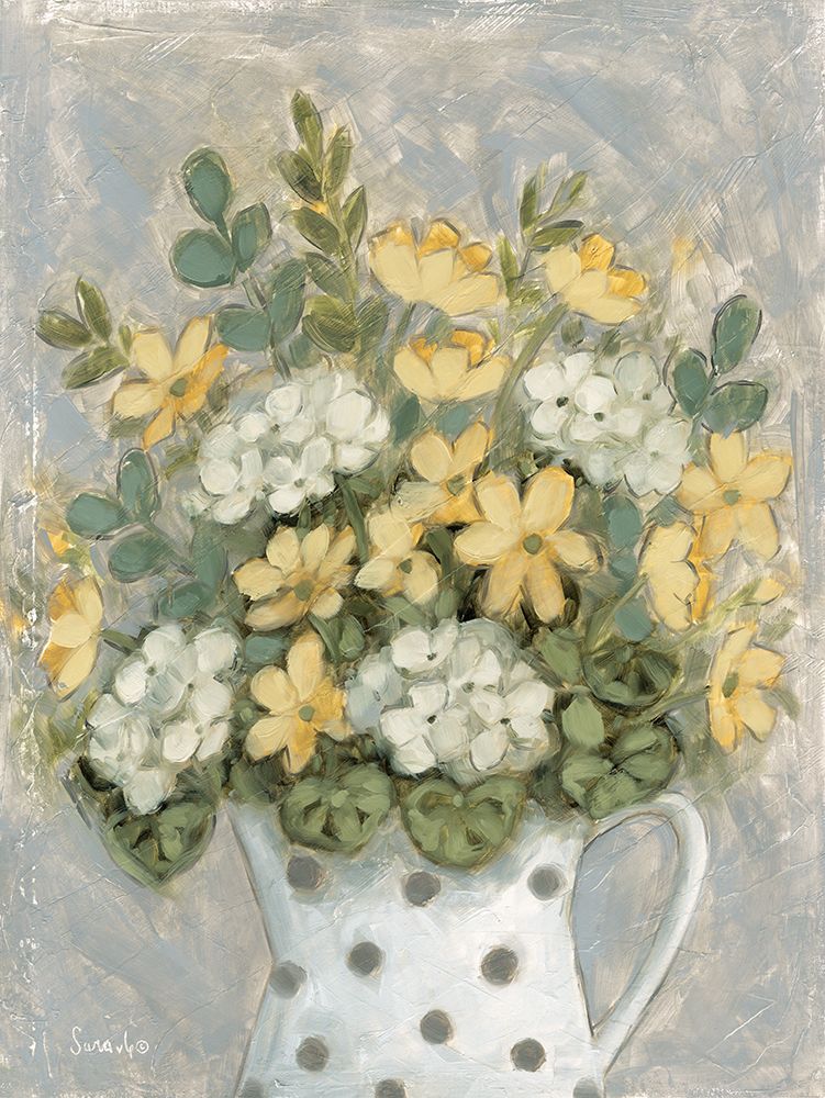 Farm Fresh Bouquet art print by Sara G. Designs for $57.95 CAD