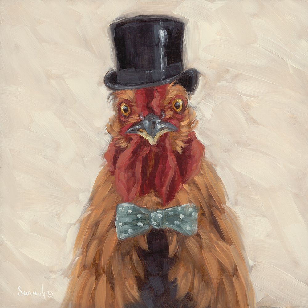 Cocky Magician art print by Sara G. Designs for $57.95 CAD