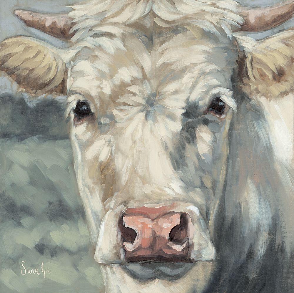 Demure Beauty art print by Sara G. Designs for $57.95 CAD