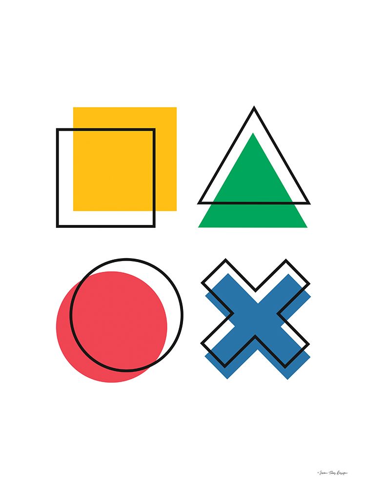 Gamer Buttons art print by Seven Trees Design for $57.95 CAD