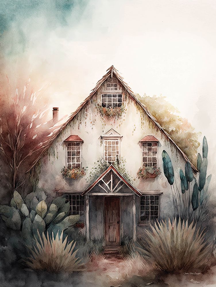 A Happy Place art print by Seven Trees Design for $57.95 CAD