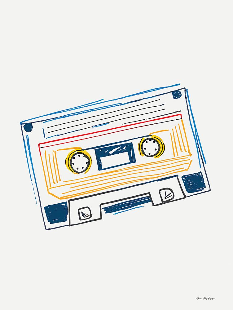 Retro Rhythms art print by Seven Trees Design for $57.95 CAD