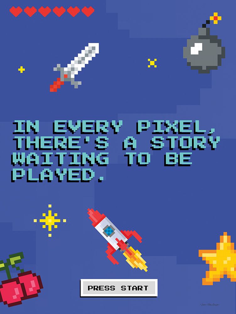 In Every Pixel art print by Seven Trees Design for $57.95 CAD