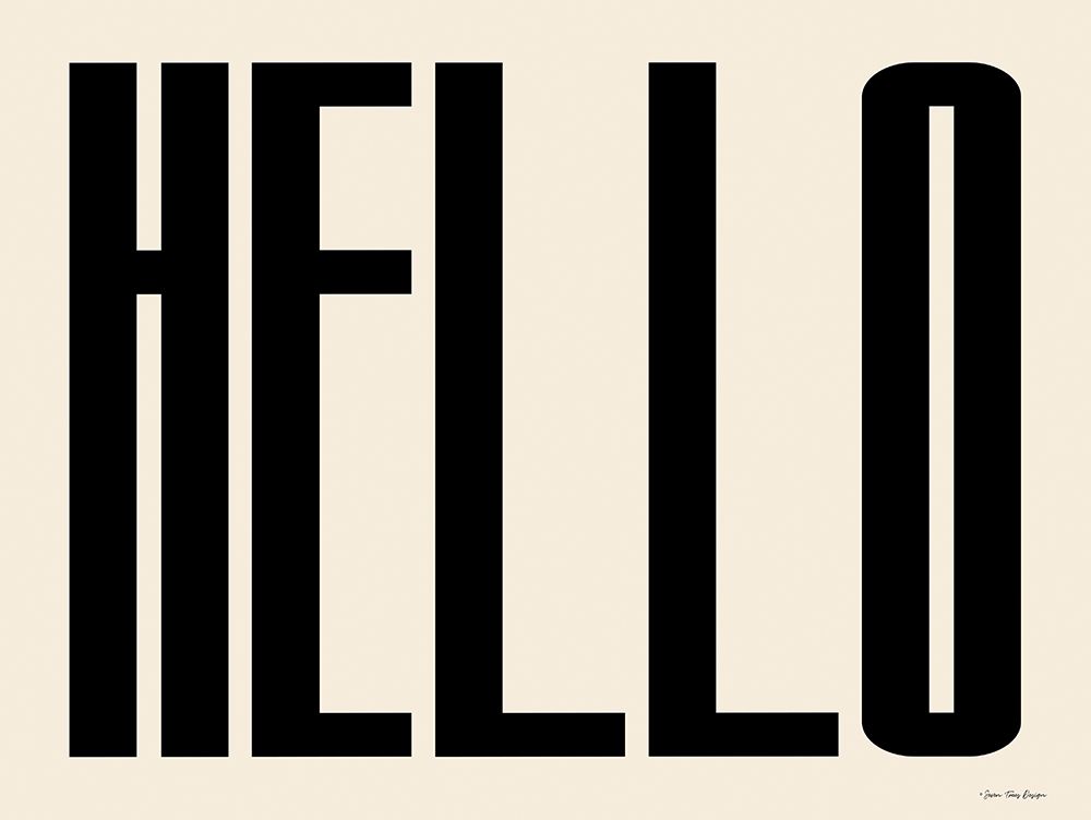 Hello art print by Seven Trees Design for $57.95 CAD