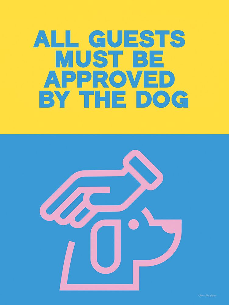 Approved by the Dog art print by Seven Trees Design for $57.95 CAD