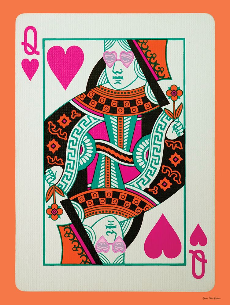 The Queen of Hearts art print by Seven Trees Design for $57.95 CAD