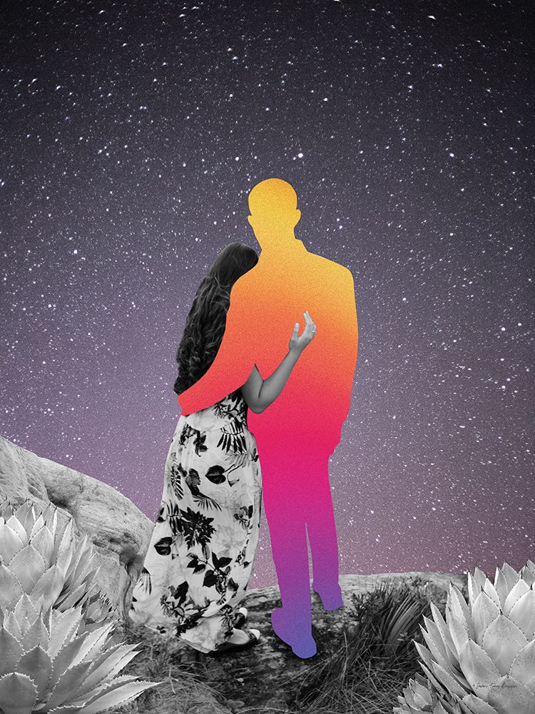 Lovers in Paradise art print by Seven Trees Design for $57.95 CAD