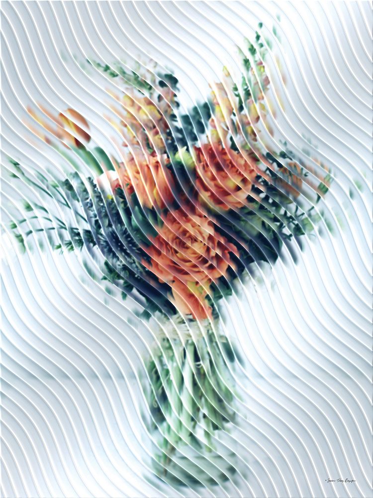 Rippling Roses art print by Seven Trees Design for $57.95 CAD