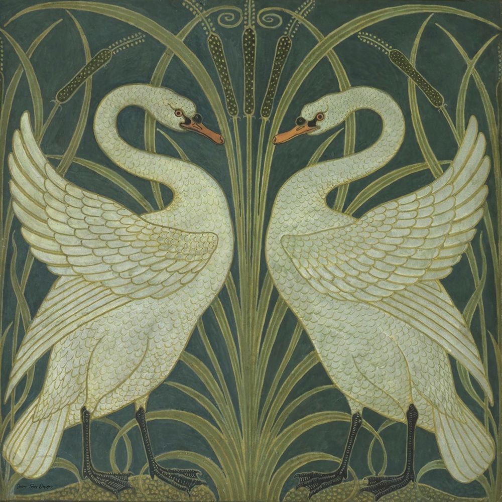 Graceful Pair art print by Seven Trees Design for $57.95 CAD