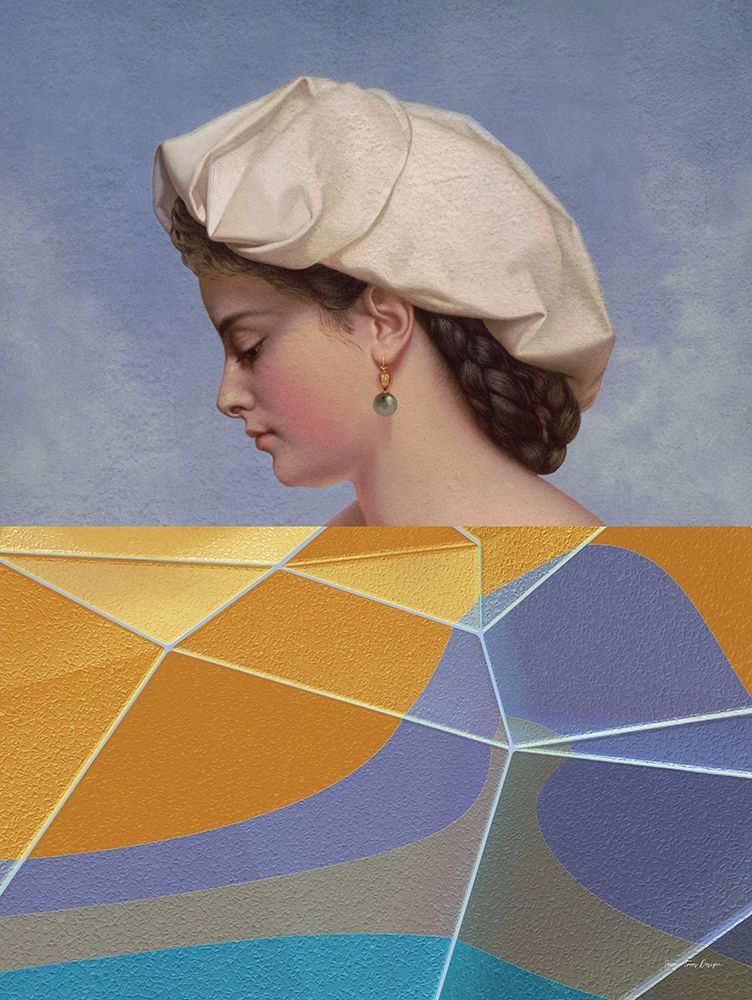 Geometric Helen art print by Seven Trees Design for $57.95 CAD