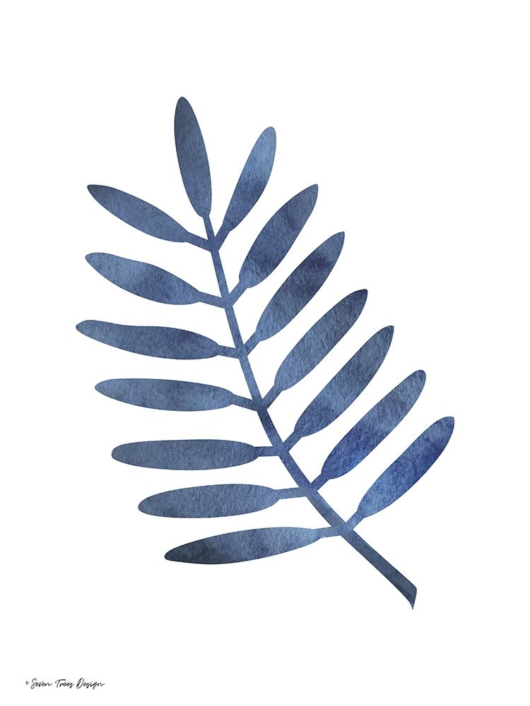 Watercolor Blue Paint IV art print by Seven Trees Design for $57.95 CAD