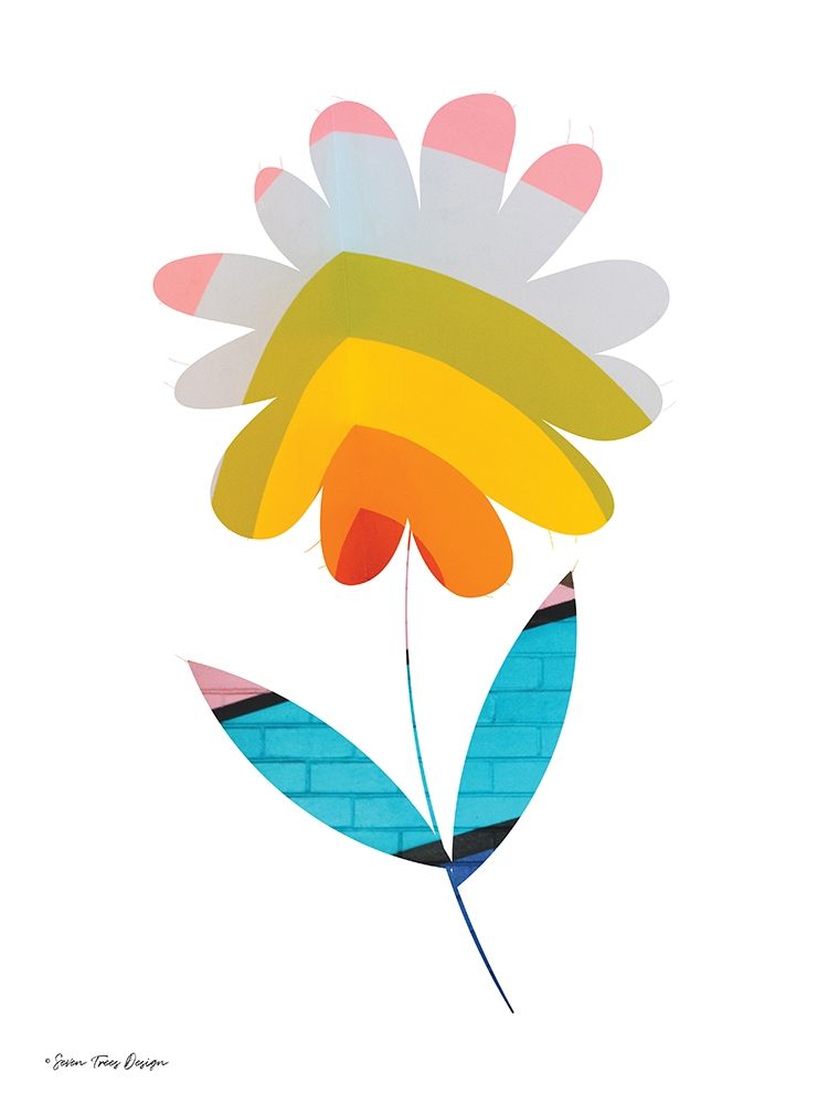 Street Art Flower II art print by Seven Trees Design for $57.95 CAD
