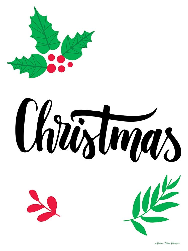 Christmas Greenery art print by Seven Trees Design for $57.95 CAD