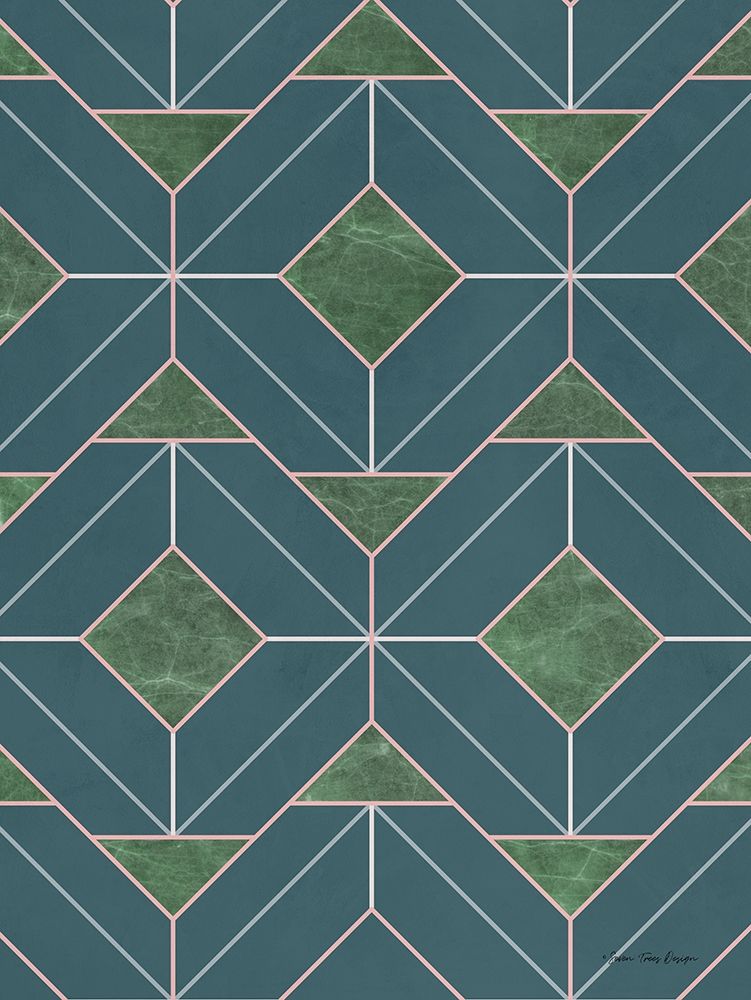 Art Deco II art print by Seven Trees Design for $57.95 CAD