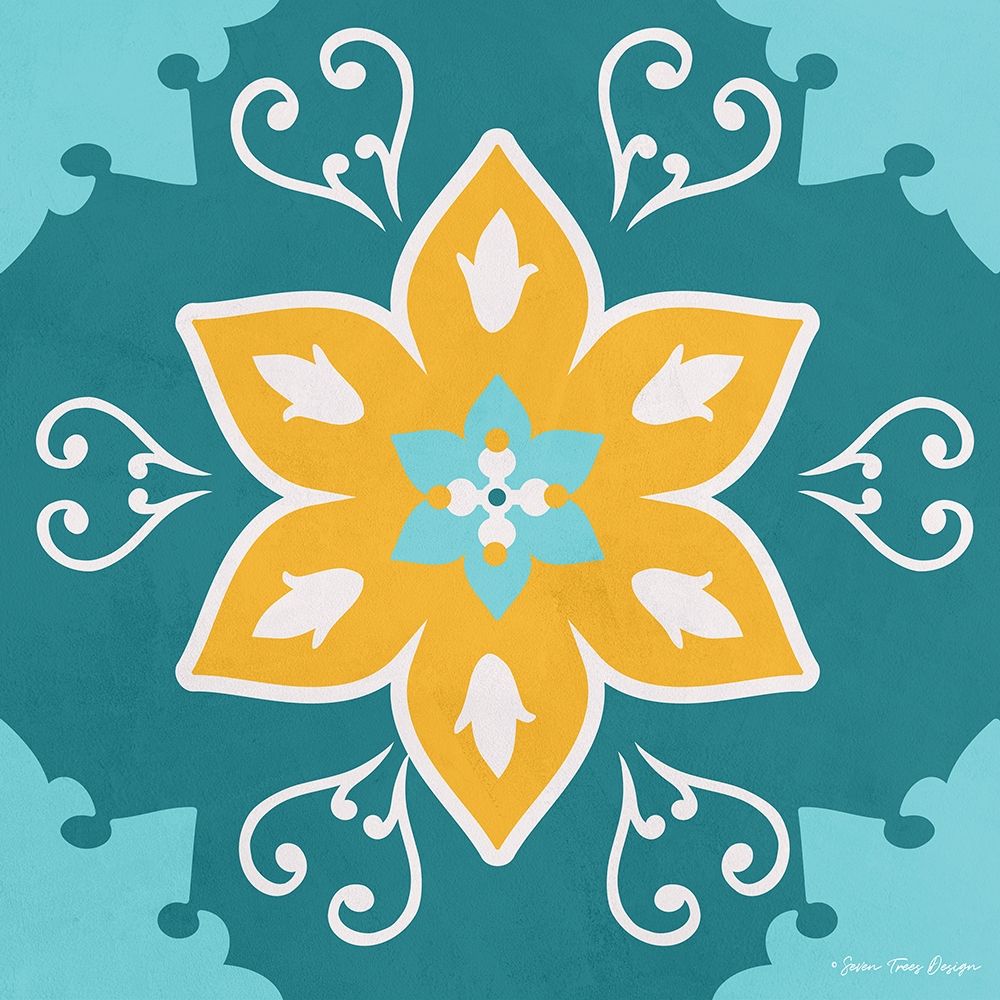 Spanish Ceramic I art print by Seven Trees Design for $57.95 CAD