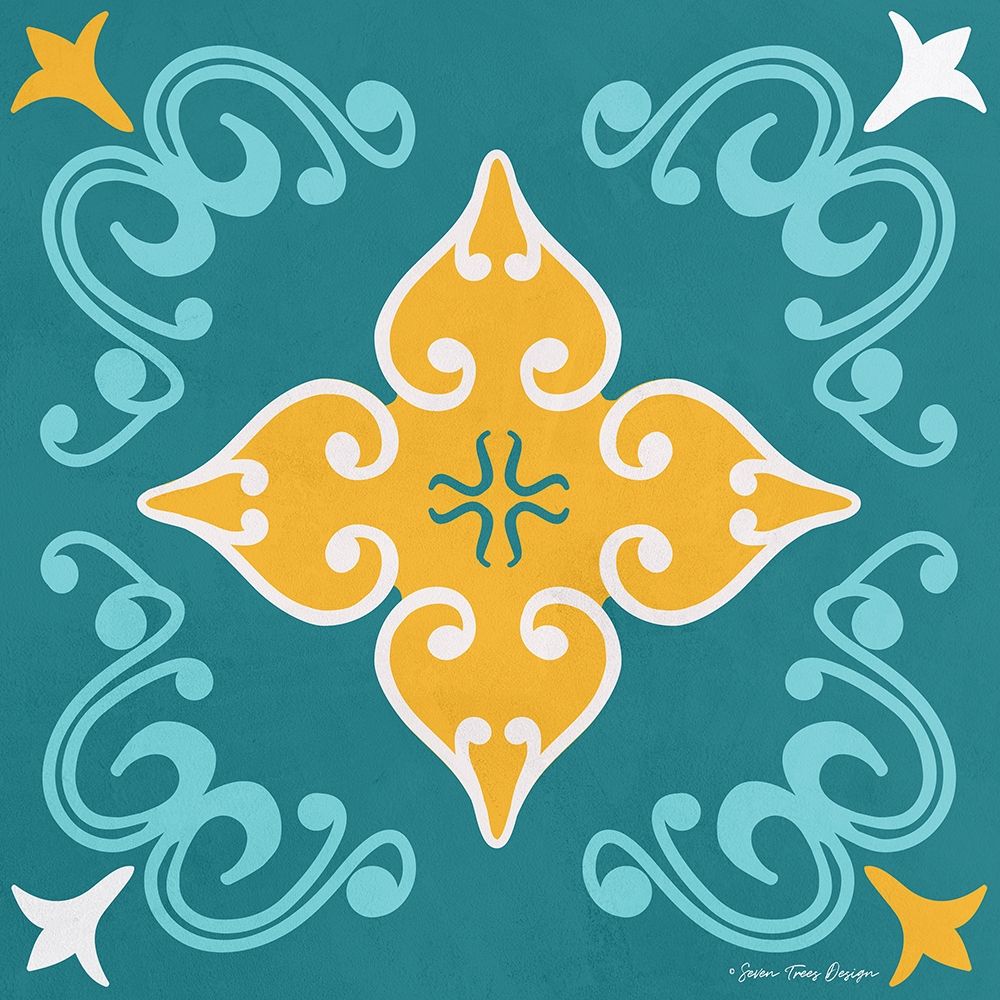 Spanish Ceramic II art print by Seven Trees Design for $57.95 CAD