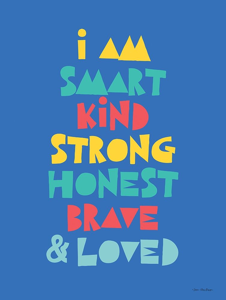 I Am Smartâ€¦ art print by Seven Trees Design for $57.95 CAD