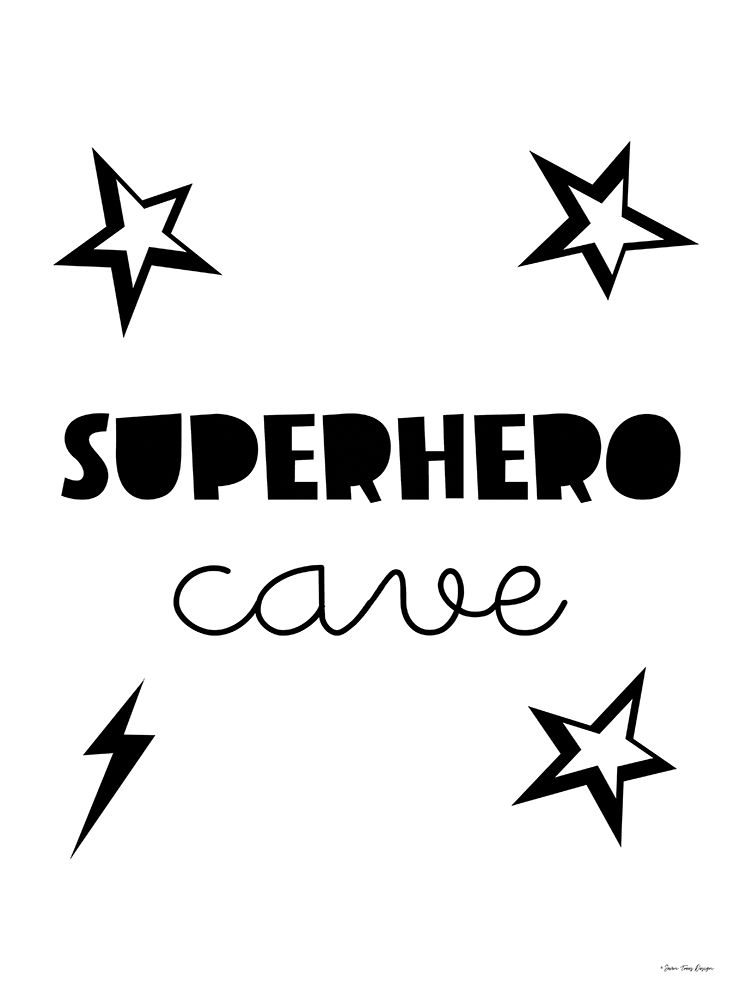 Superhero Cave art print by Seven Trees Design for $57.95 CAD