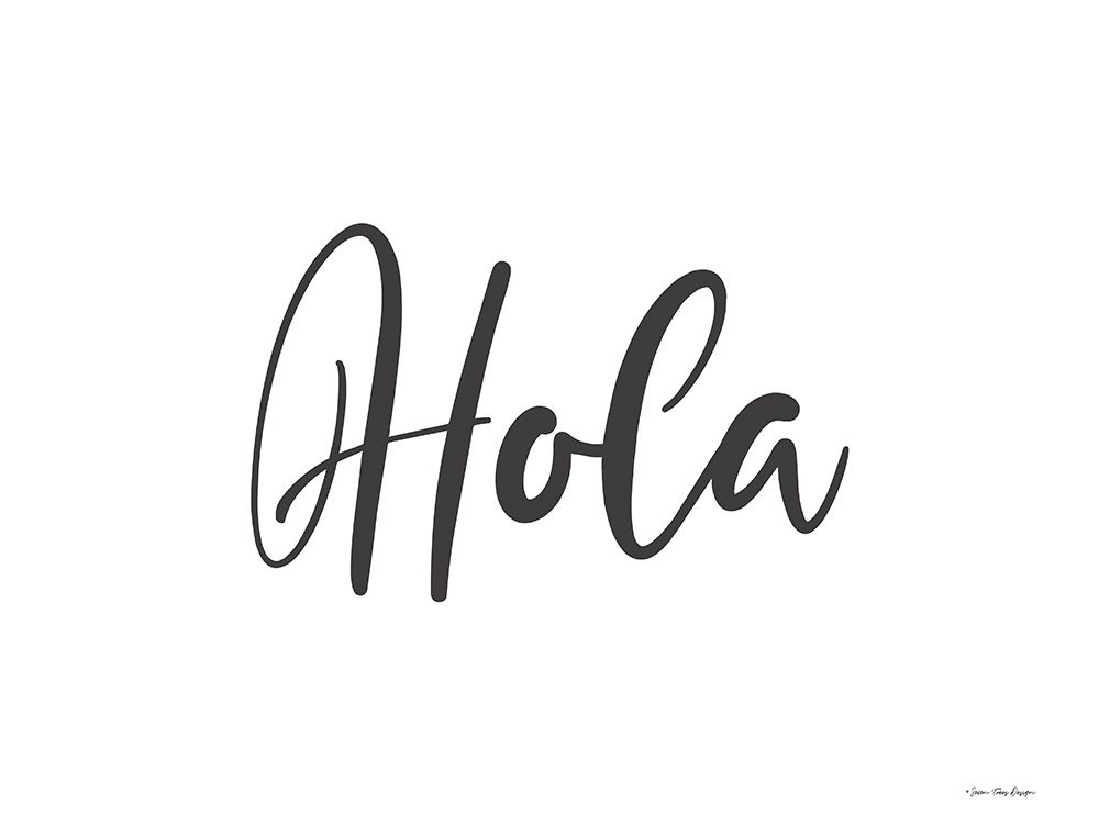Spanish Hello art print by Stellar Design Studio for $57.95 CAD