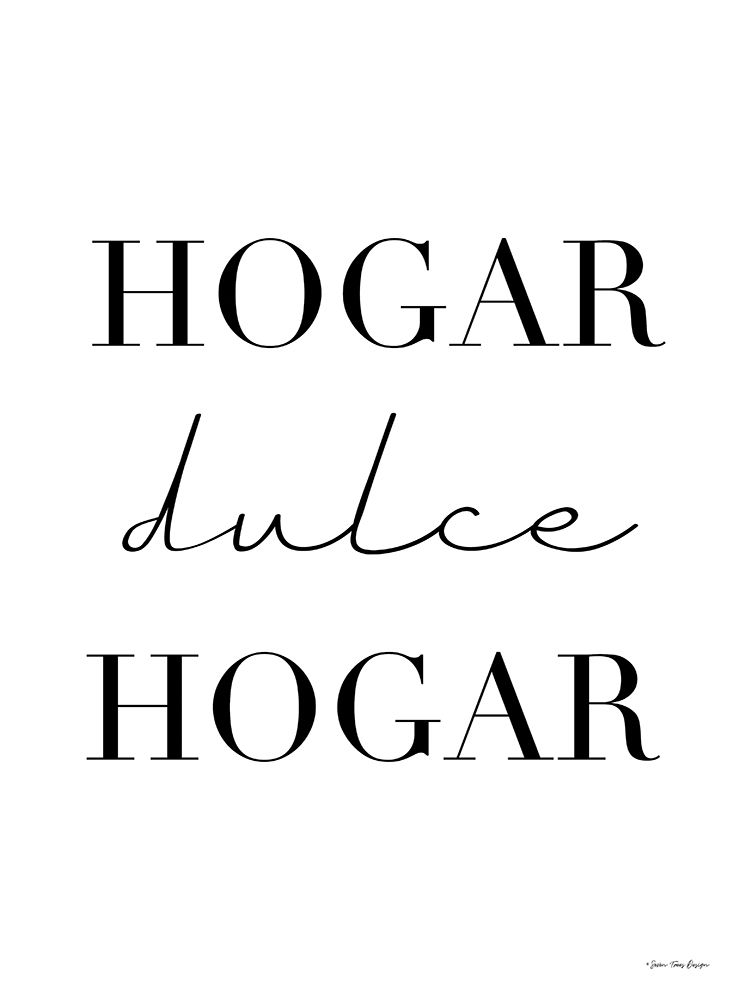 Spanish Home Sweet Home II art print by Stellar Design Studio for $57.95 CAD