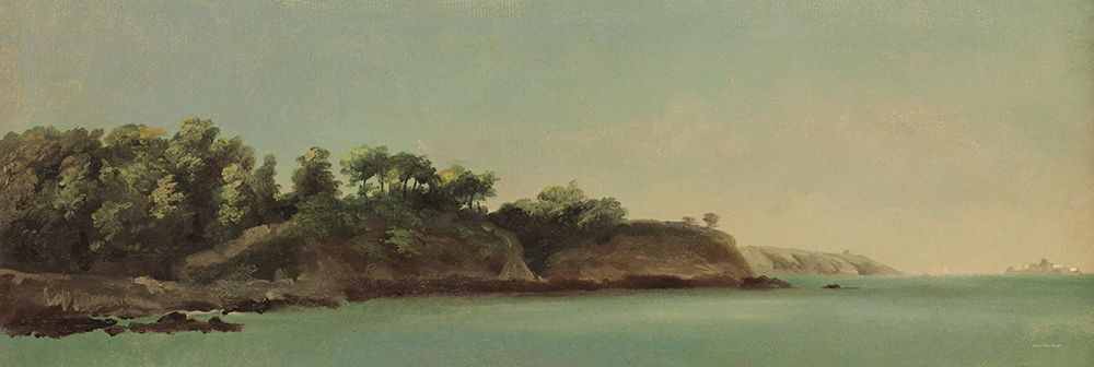 Vintage Landscape art print by Seven Trees Design for $57.95 CAD