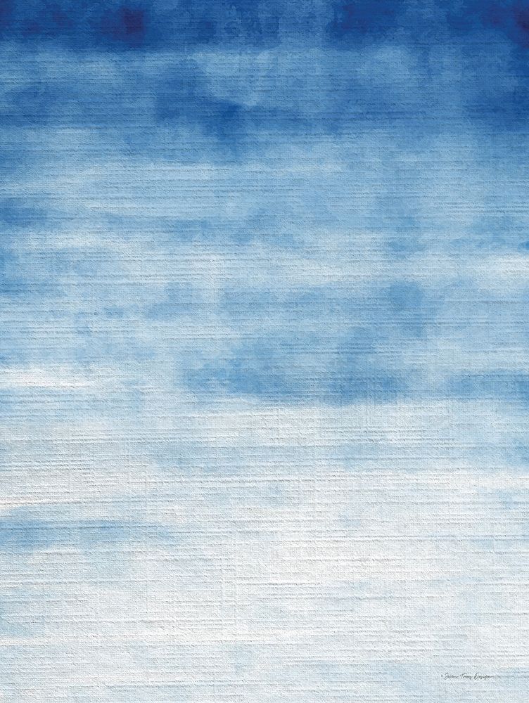 Abstract Blue art print by Seven Trees Design for $57.95 CAD