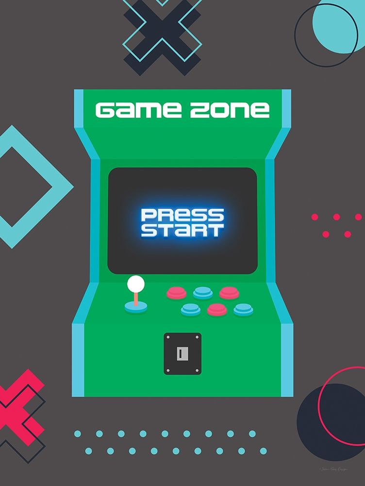 Game Zone art print by Seven Trees Design for $57.95 CAD