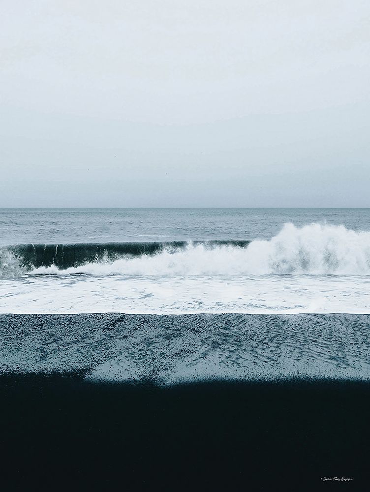 Black Beach art print by Seven Trees Design for $57.95 CAD